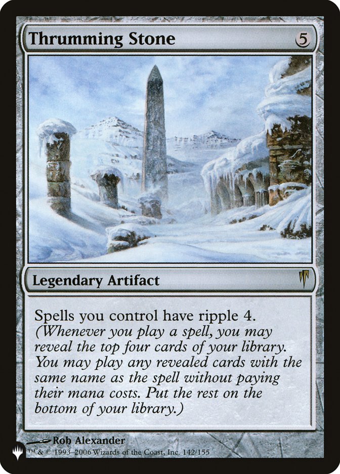 Thrumming Stone [The List] | RetroPlay Games