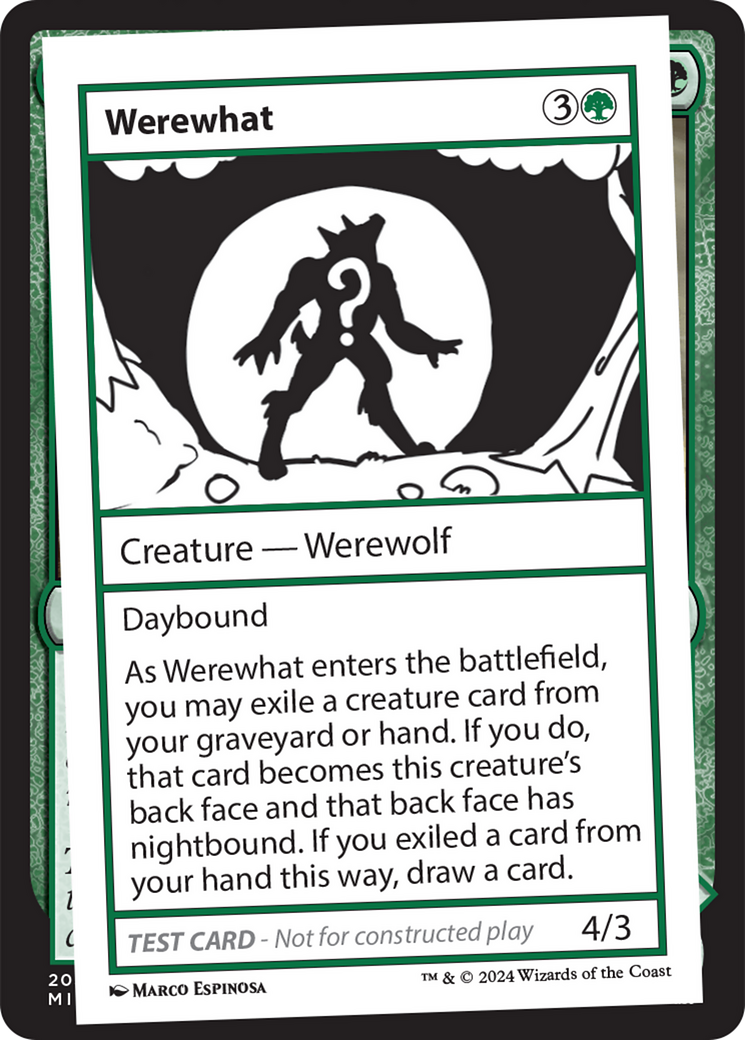 Werewhat [Mystery Booster 2 Playtest Cards] | RetroPlay Games