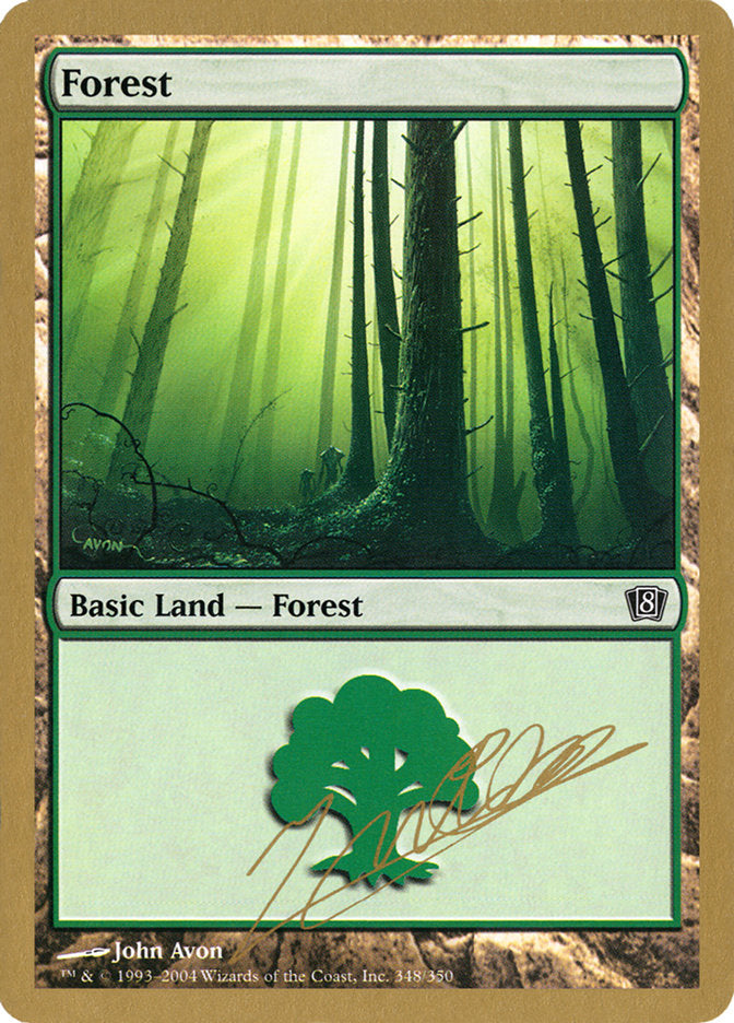 Forest (jn348) (Julien Nuijten) [World Championship Decks 2004] | RetroPlay Games