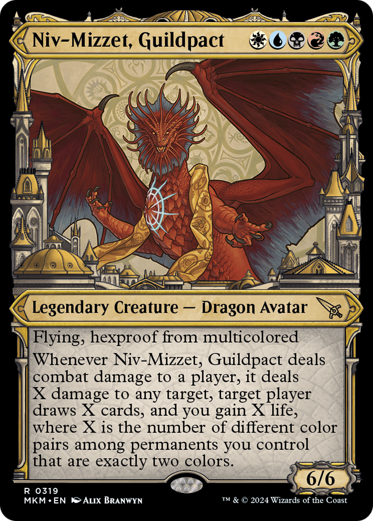 Niv-Mizzet, Guildpact (Showcase) (319) [Murders at Karlov Manor] | RetroPlay Games