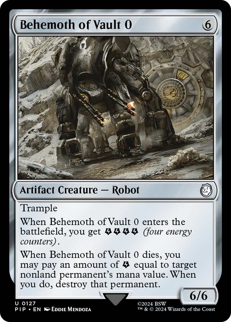 Behemoth of Vault 0 [Fallout] | RetroPlay Games