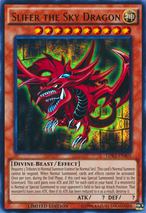 Slifer the Sky Dragon [LDK2-ENS01] Ultra Rare | RetroPlay Games