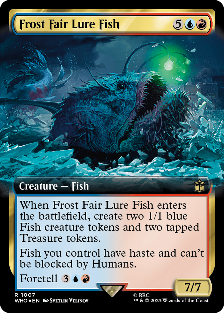 Frost Fair Lure Fish (Extended Art) (Surge Foil) [Doctor Who] | RetroPlay Games