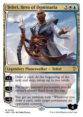 Teferi, Hero of Dominaria (White Border) [Mystery Booster 2] | RetroPlay Games