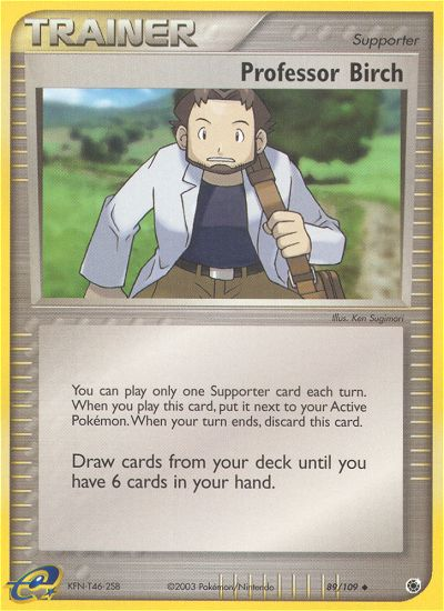 Professor Birch (89/109) [EX: Ruby & Sapphire] | RetroPlay Games