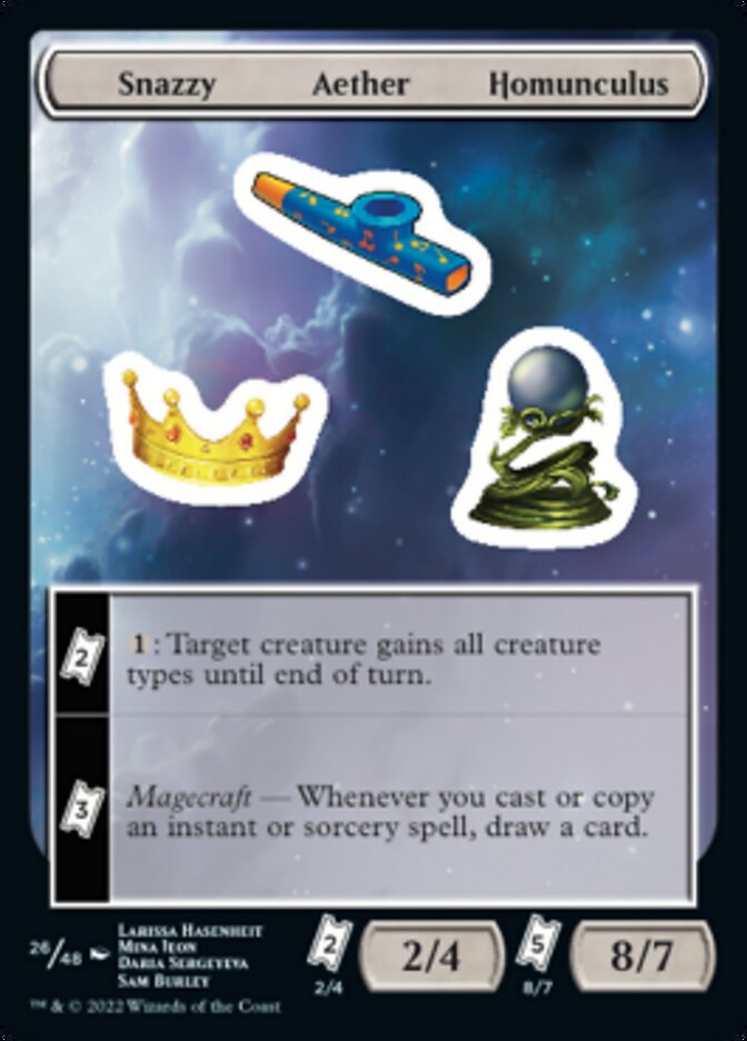 Snazzy Aether Homunculus [Unfinity Stickers] | RetroPlay Games