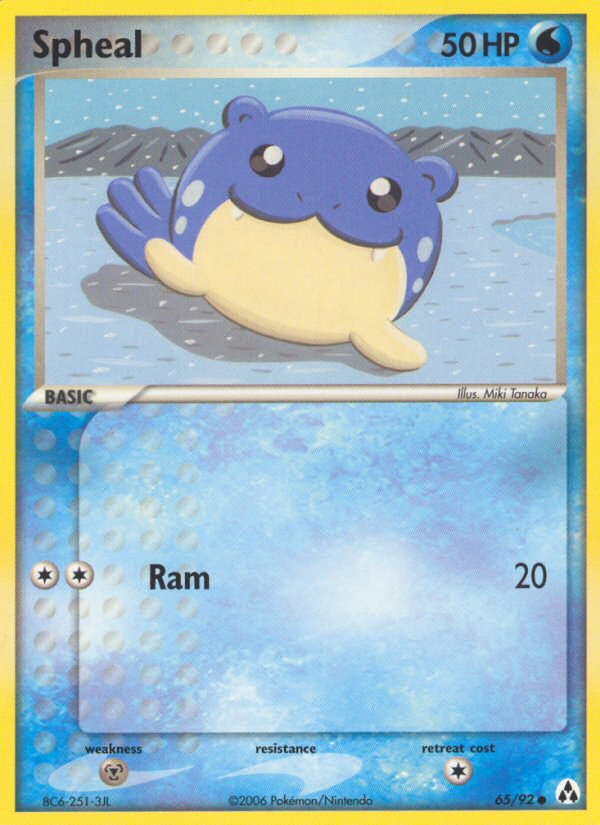 Spheal (65/92) [EX: Legend Maker] | RetroPlay Games