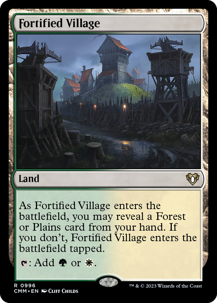 Fortified Village [Commander Masters] | RetroPlay Games