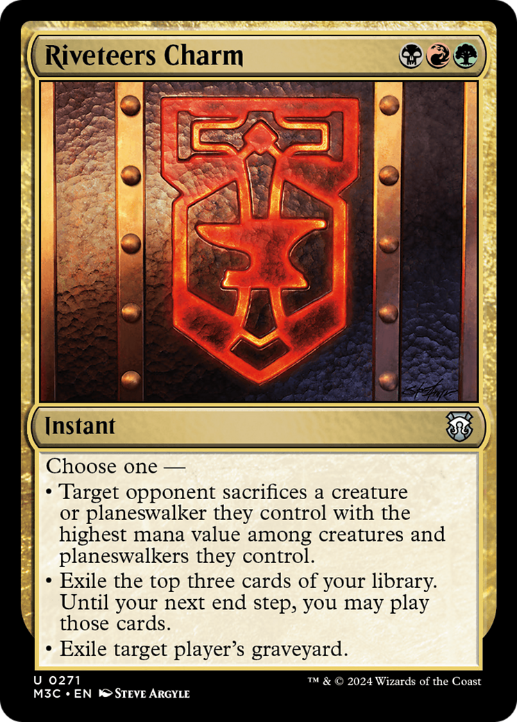 Riveteers Charm [Modern Horizons 3 Commander] | RetroPlay Games