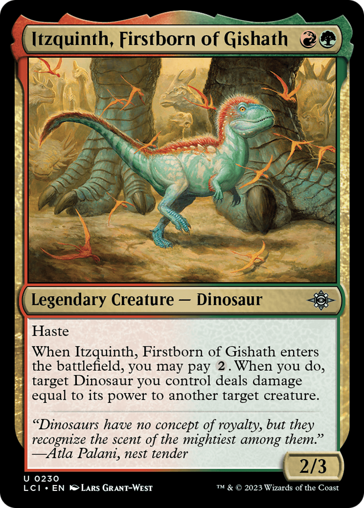 Itzquinth, Firstborn of Gishath [The Lost Caverns of Ixalan] | RetroPlay Games