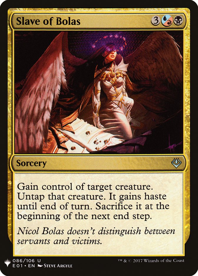 Slave of Bolas [Mystery Booster] | RetroPlay Games