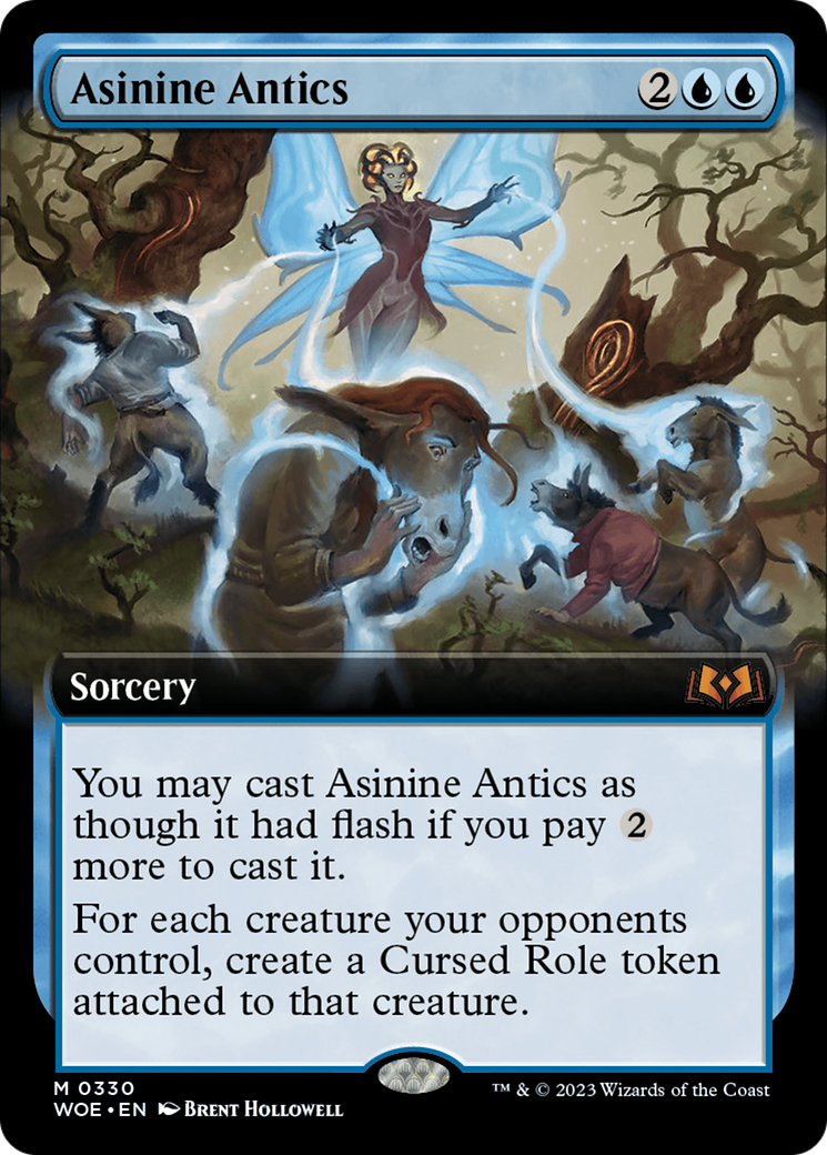 Asinine Antics (Extended Art) [Wilds of Eldraine] | RetroPlay Games