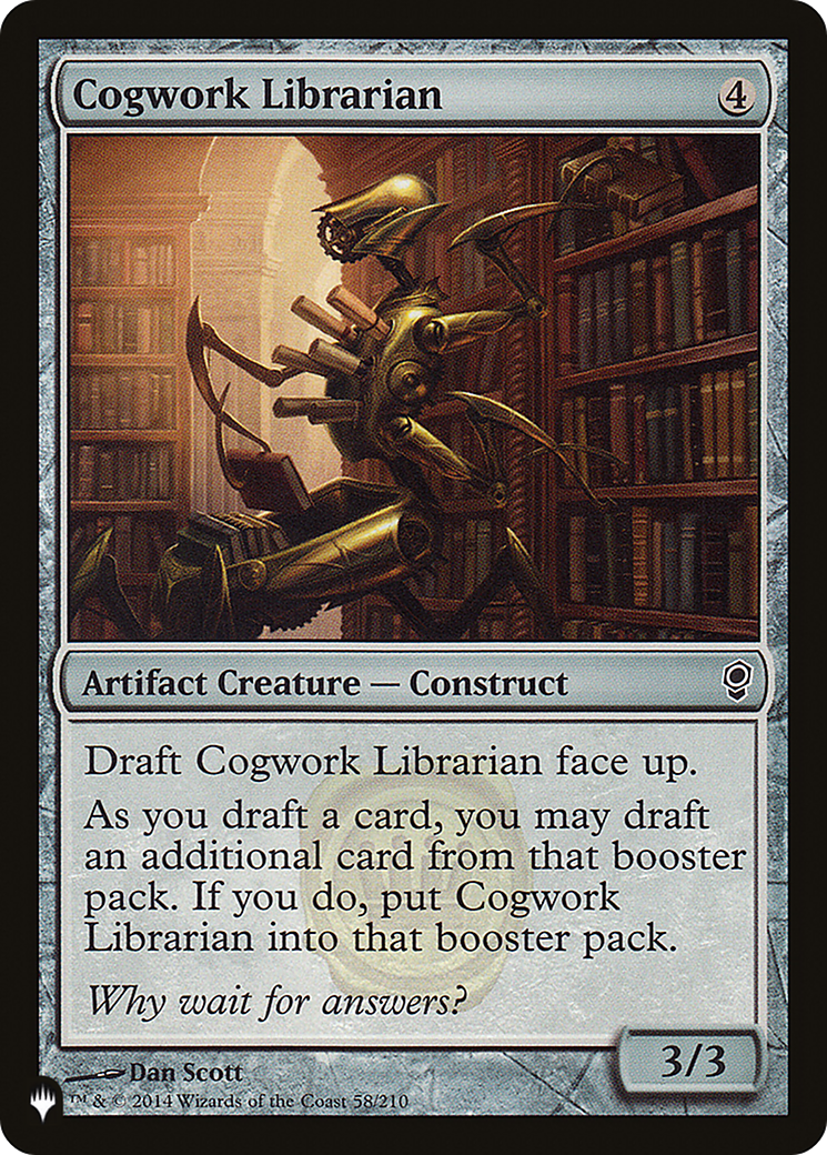 Cogwork Librarian [The List] | RetroPlay Games