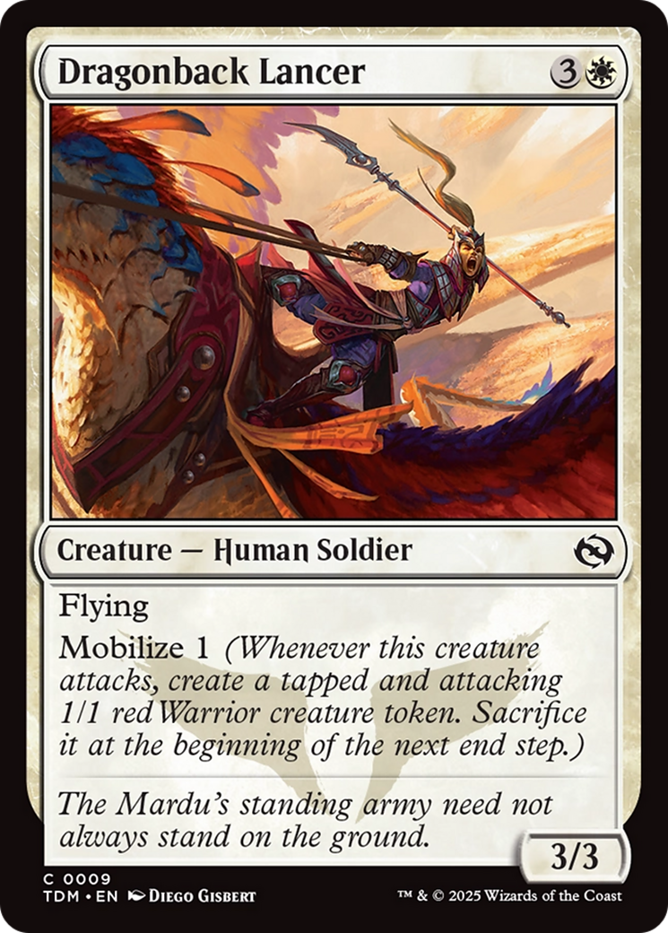 Dragonback Lancer [Tarkir: Dragonstorm] | RetroPlay Games