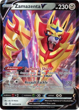 Zamazenta V (SWSH019) [Sword & Shield: Black Star Promos] | RetroPlay Games