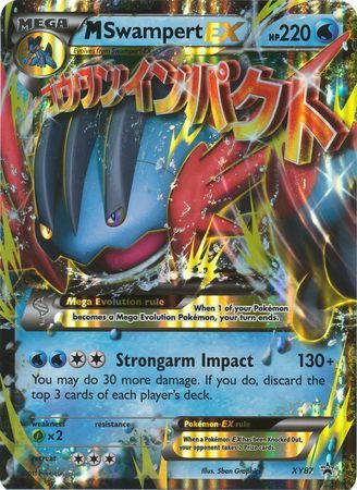 M Swampert EX (XY87) (Jumbo Card) [XY: Black Star Promos] | RetroPlay Games