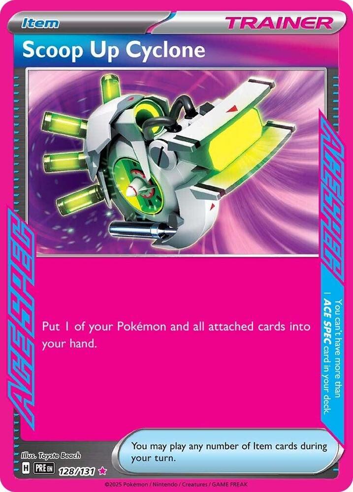 Scoop Up Cyclone (128/131) [Scarlet & Violet: Prismatic Evolutions] | RetroPlay Games