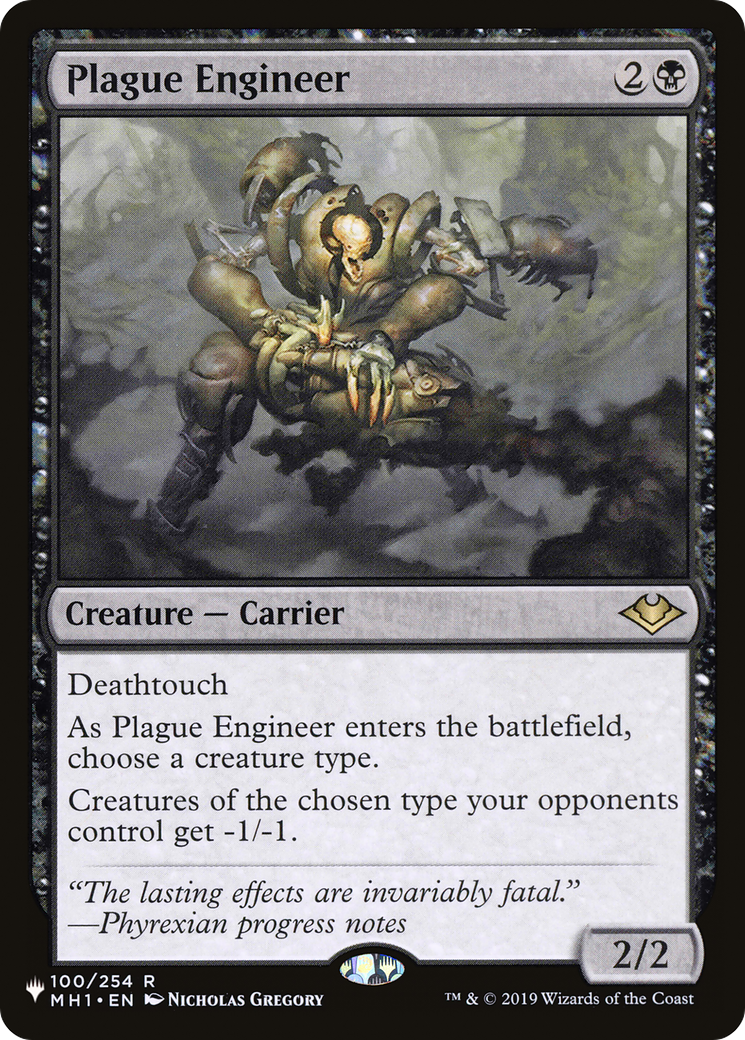 Plague Engineer [The List Reprints] | RetroPlay Games