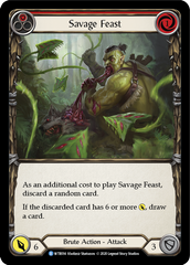 Savage Feast (Red) [U-WTR014] (Welcome to Rathe Unlimited)  Unlimited Normal | RetroPlay Games