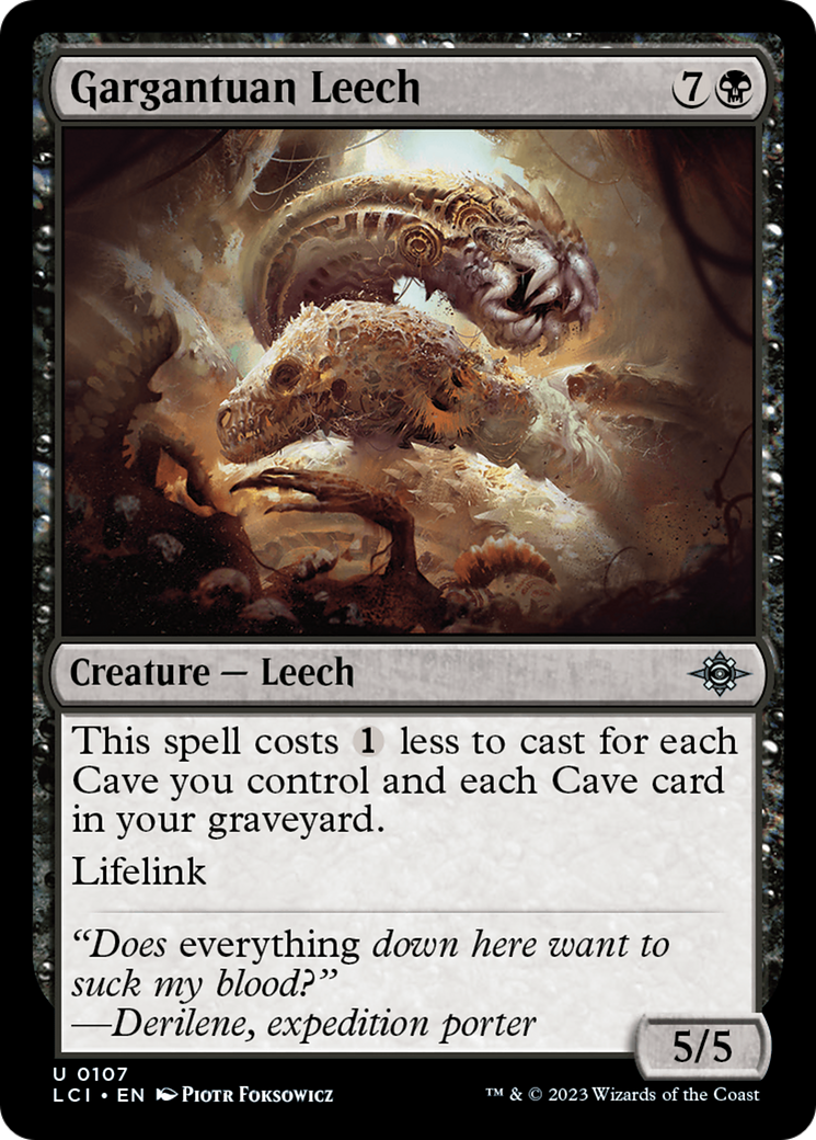 Gargantuan Leech [The Lost Caverns of Ixalan] | RetroPlay Games