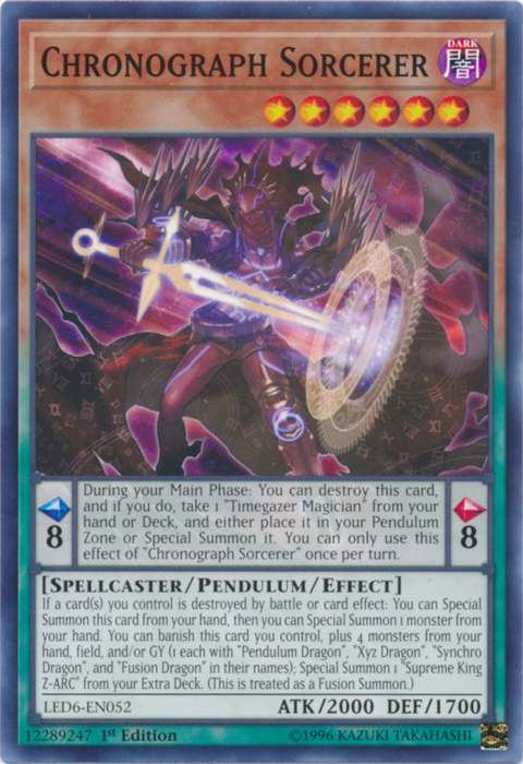 Chronograph Sorcerer [LED6-EN052] Common | RetroPlay Games
