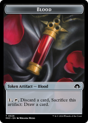 Phyrexian Germ // Blood Double-Sided Token [Modern Horizons 3 Tokens] | RetroPlay Games