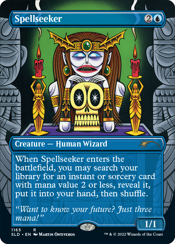 Spellseeker (Borderless) [Secret Lair Drop Series] | RetroPlay Games