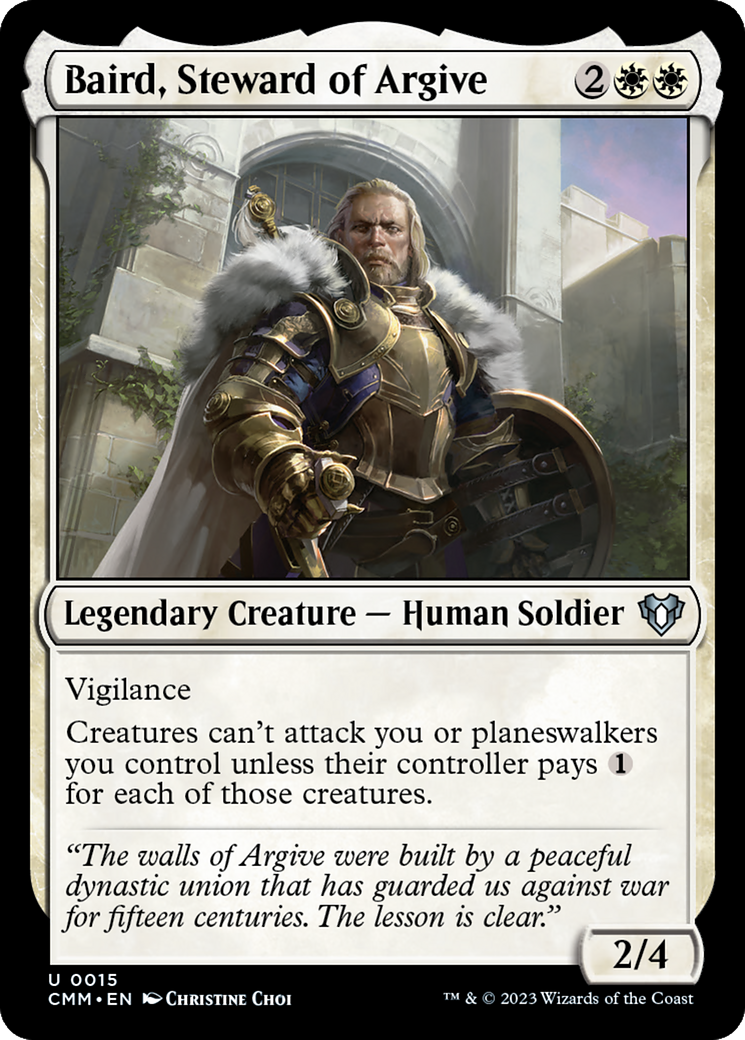 Baird, Steward of Argive [Commander Masters] | RetroPlay Games