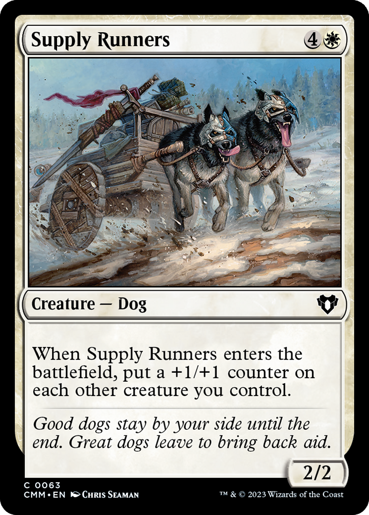 Supply Runners [Commander Masters] | RetroPlay Games