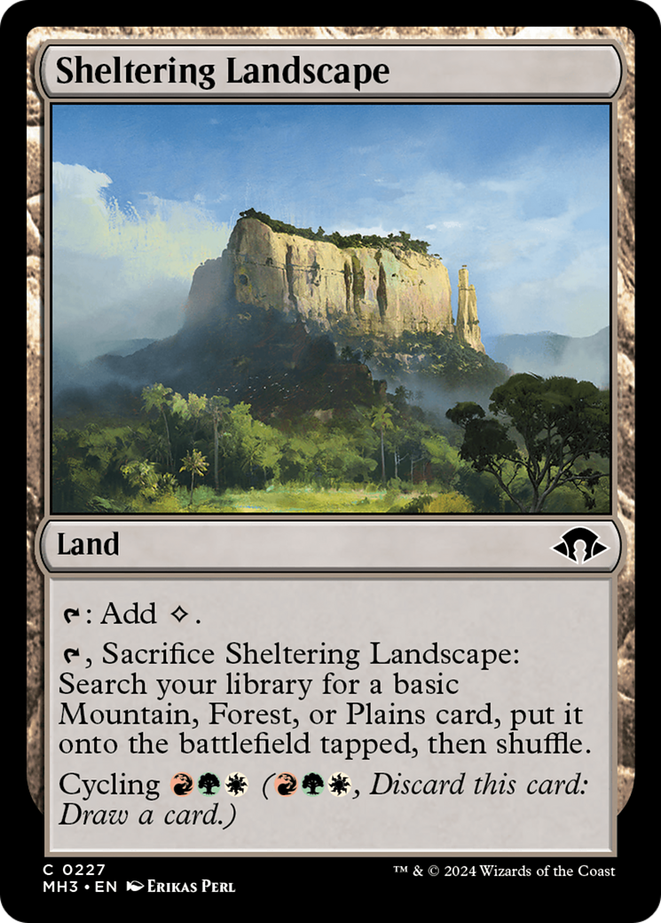 Sheltering Landscape [Modern Horizons 3] | RetroPlay Games