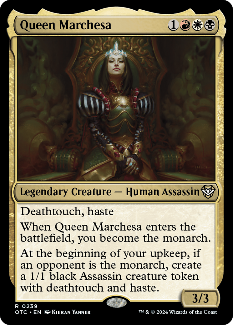 Queen Marchesa [Outlaws of Thunder Junction Commander] | RetroPlay Games