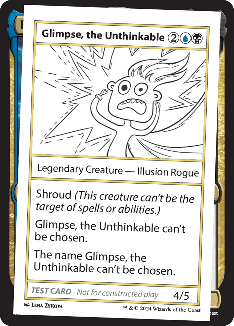 Glimpse, the Unthinkable [Mystery Booster 2 Playtest Cards] | RetroPlay Games