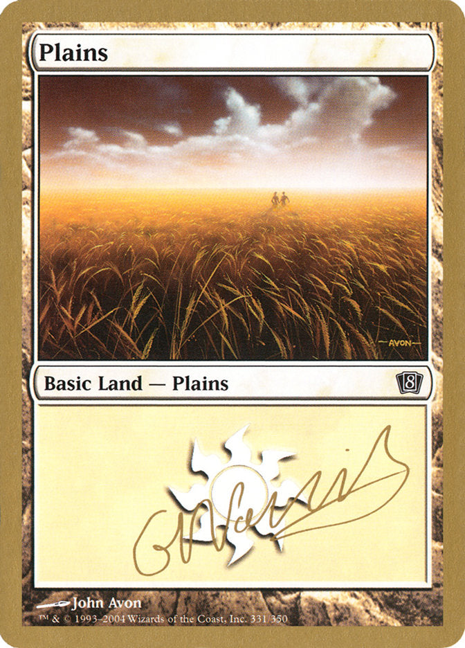 Plains (gn331) (Gabriel Nassif) [World Championship Decks 2004] | RetroPlay Games