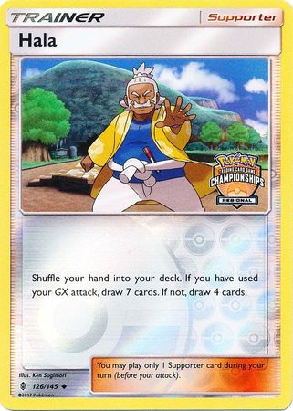 Hala (126/145) (Regional Championship Promo) [Sun & Moon: Guardians Rising] | RetroPlay Games