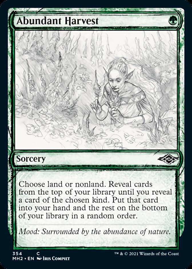 Abundant Harvest (Sketch) [Modern Horizons 2] | RetroPlay Games