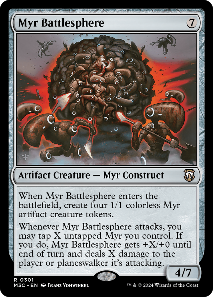 Myr Battlesphere [Modern Horizons 3 Commander] | RetroPlay Games