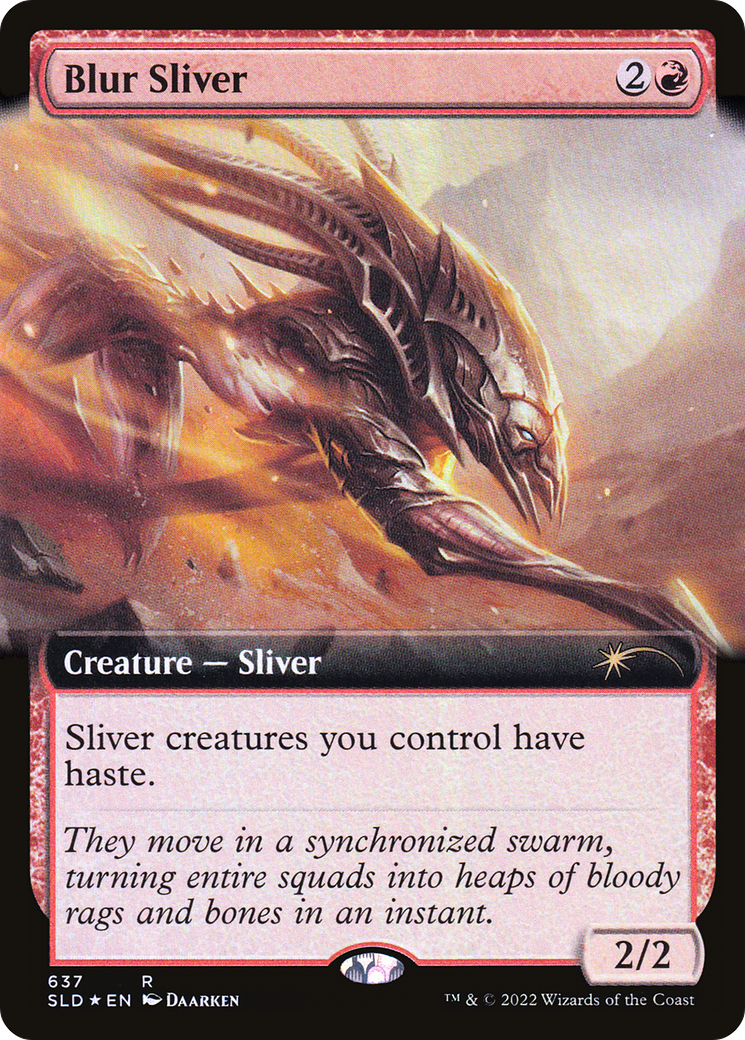 Blur Sliver (Extended Art) [Secret Lair Drop Promos] | RetroPlay Games