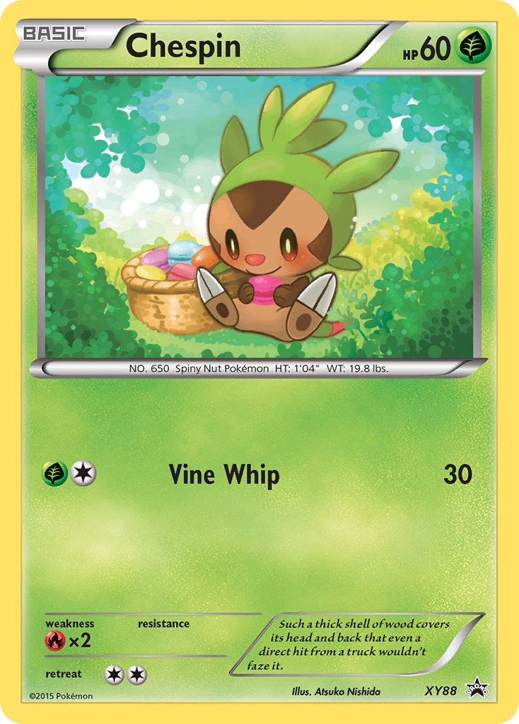 Chespin (XY88) (Collector Chest) [XY: Black Star Promos] | RetroPlay Games