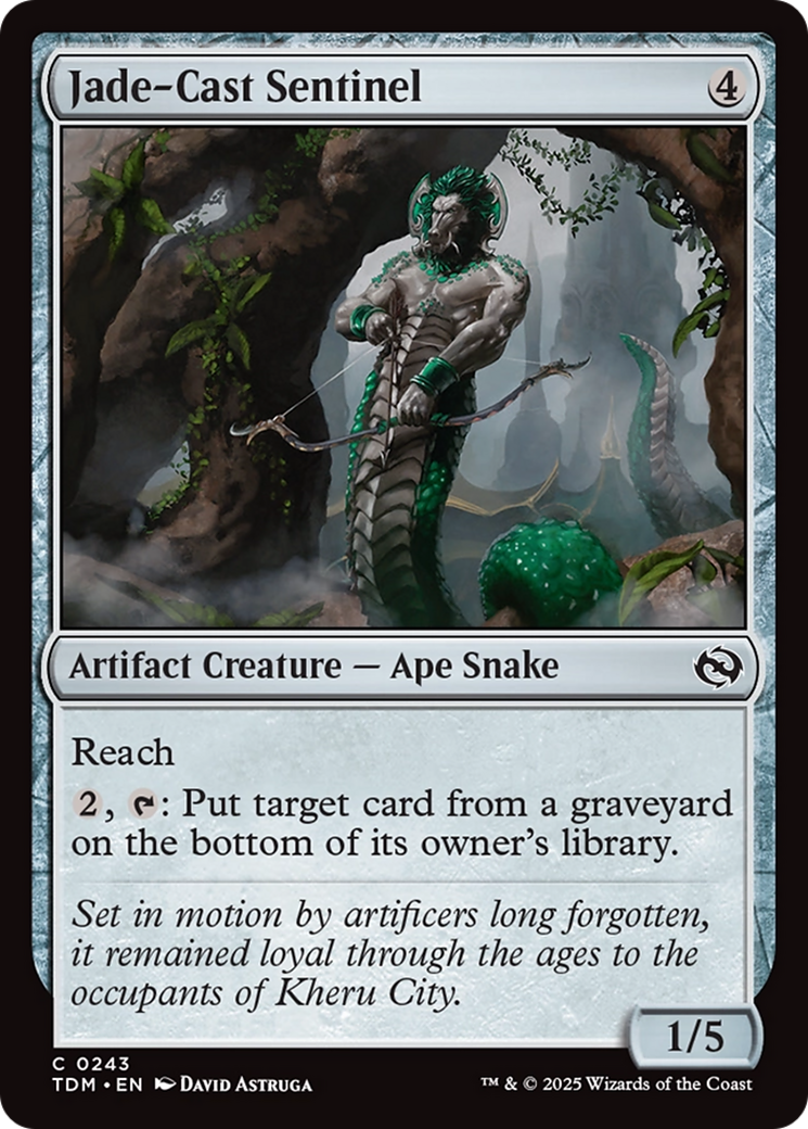 Jade-Cast Sentinel [Tarkir: Dragonstorm] | RetroPlay Games