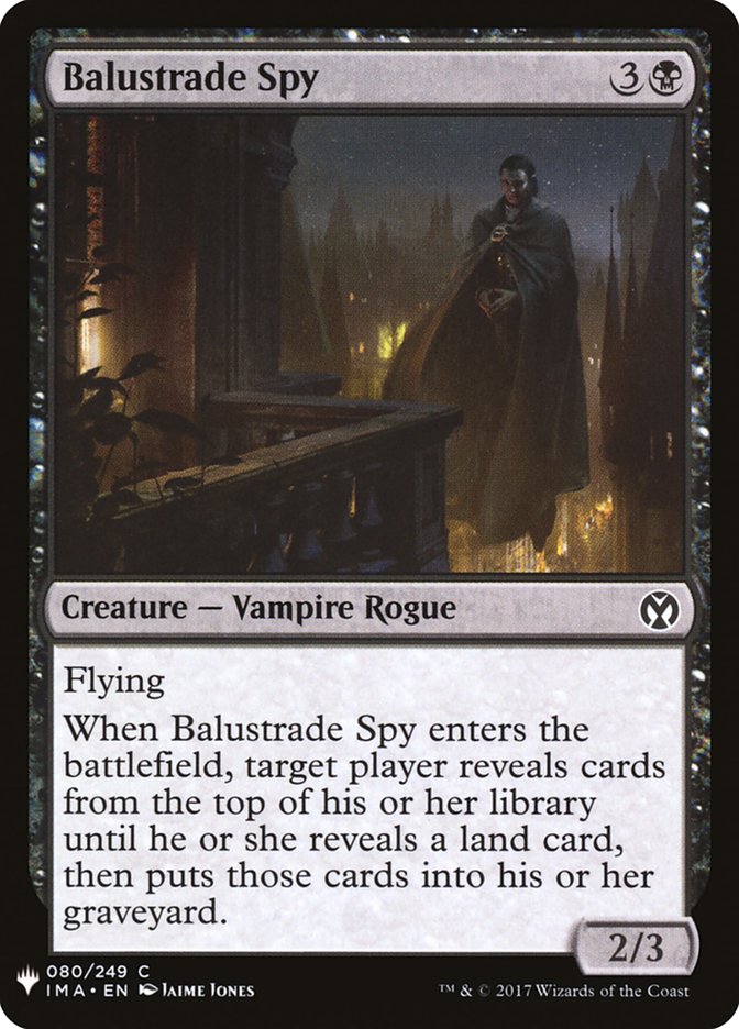 Balustrade Spy [Mystery Booster] | RetroPlay Games