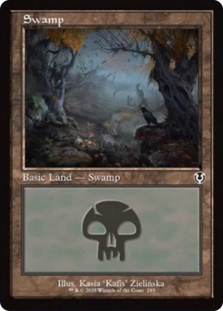 Swamp (293) (Retro Frame) [Innistrad Remastered] | RetroPlay Games