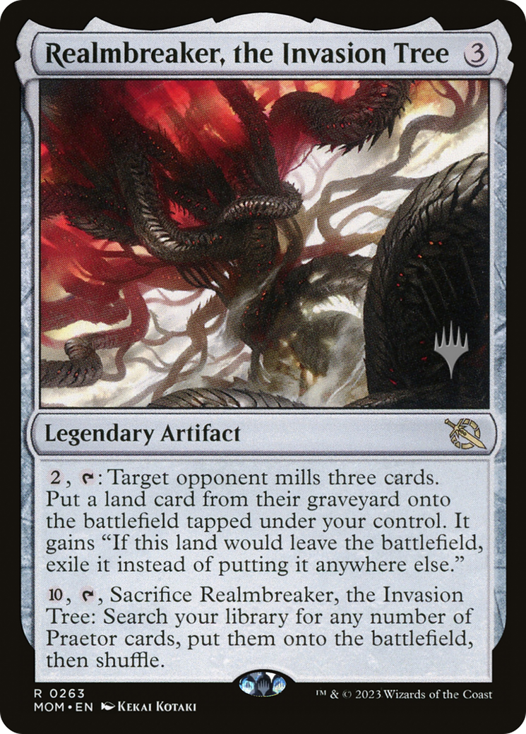 Realmbreaker, the Invasion Tree (Promo Pack) [March of the Machine Promos] | RetroPlay Games
