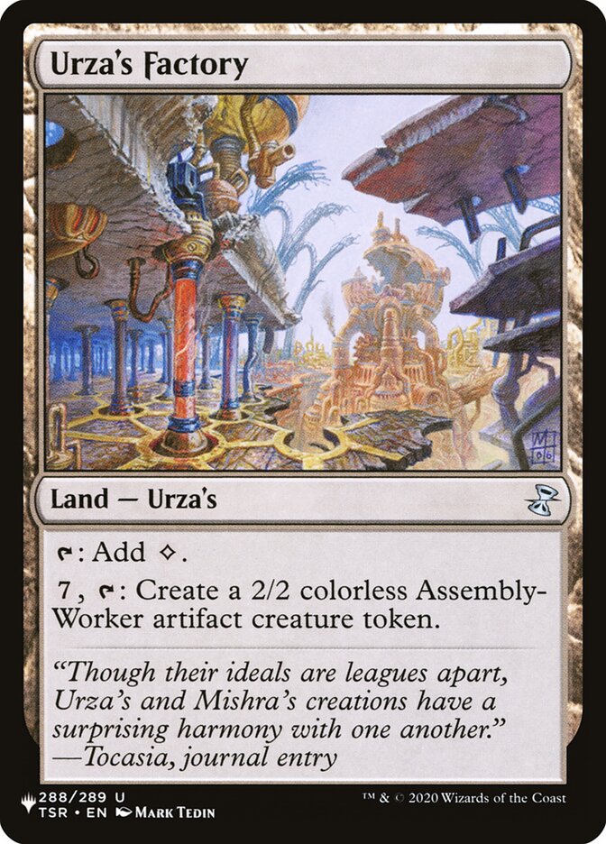 Urza's Factory [The List] | RetroPlay Games