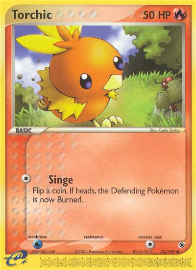 Torchic (74/109) [EX: Ruby & Sapphire] | RetroPlay Games