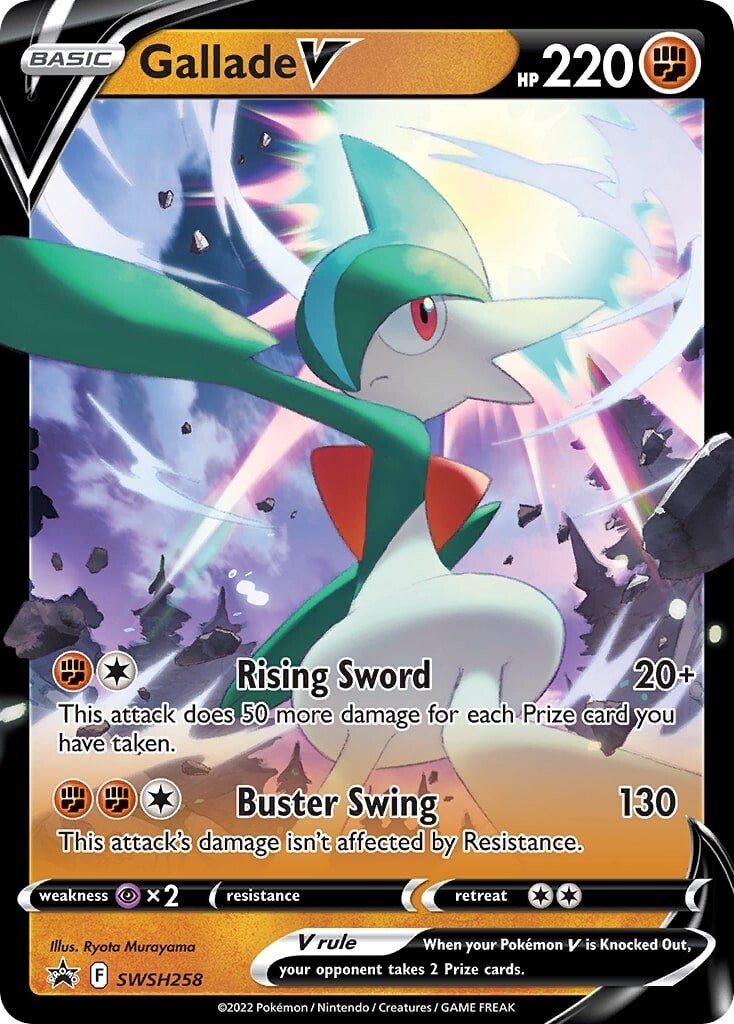 Gallade V (SWSH258) [Sword & Shield: Black Star Promos] | RetroPlay Games