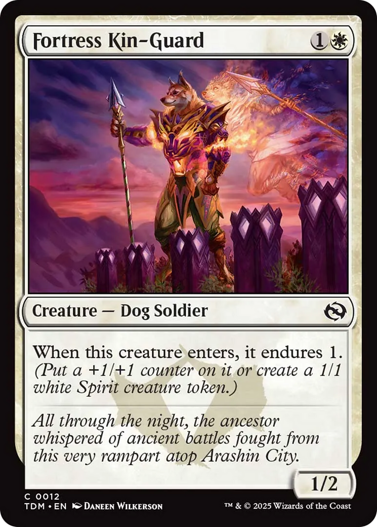 Fortress Kin-Guard [Tarkir: Dragonstorm] | RetroPlay Games