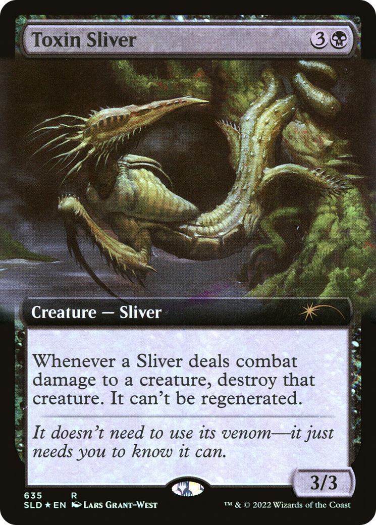 Toxin Sliver (Extended Art) [Secret Lair Drop Promos] | RetroPlay Games