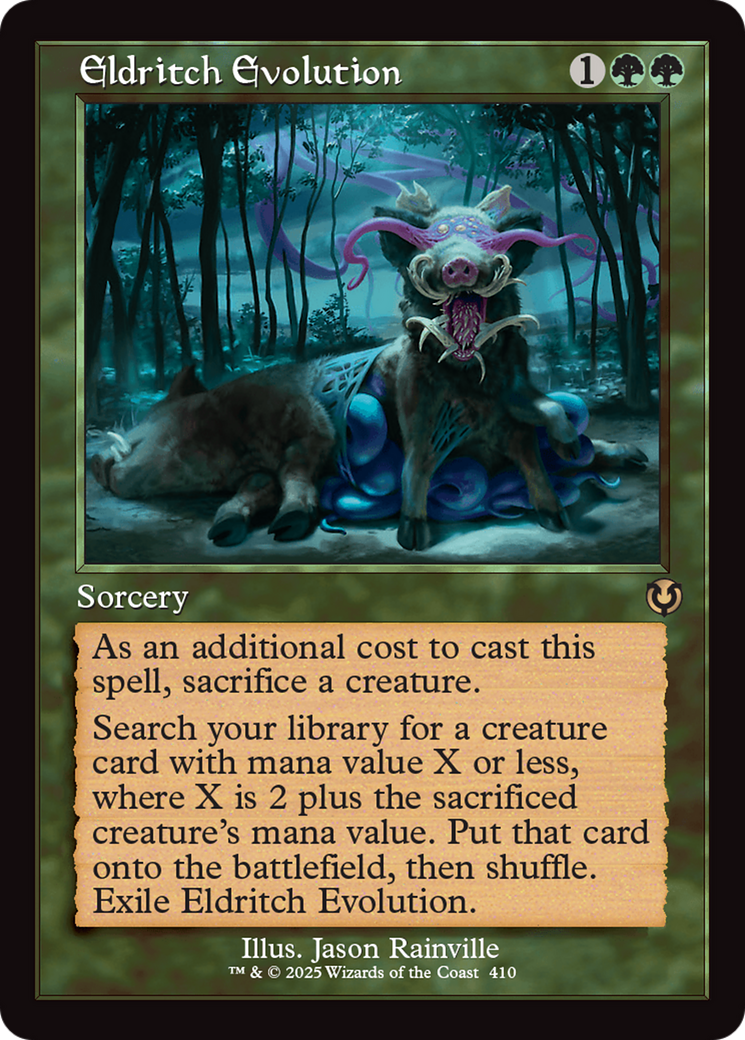 Eldritch Evolution (Retro Frame) [Innistrad Remastered] | RetroPlay Games