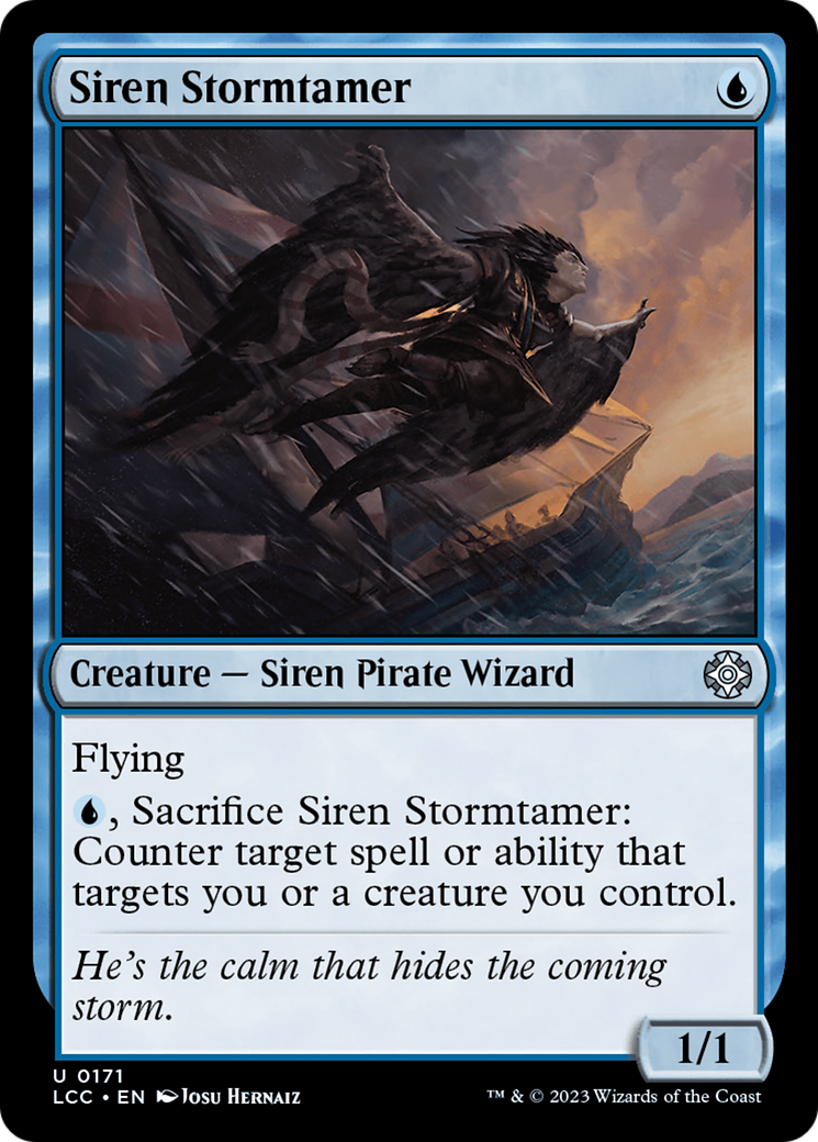 Siren Stormtamer [The Lost Caverns of Ixalan Commander] | RetroPlay Games