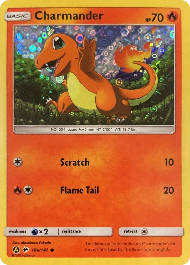 Charmander (18a/147) (General Mills Cereal Foil) [Alternate Art Promos] | RetroPlay Games